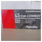 45 COLT COWBOY 200 gr ** 2 BOX LOT
