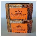 HSM 45 Colt 250 gr Cowboy Action ** lot of 2 boxes