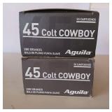 45 Colt Cowboy 200 gr ** lot of 2 boxes.