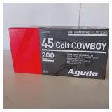45 Colt Cowboy 200 gr ** lot of 2 boxes.