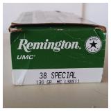 REMINGTON 38 SPECIAL AMMUNITION