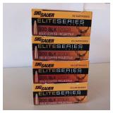 SIG SAUR ELITE SERIES 300 BLACK 120 GR. ** 4 BOXES IN THE LOT!