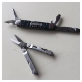 LEATHERMAN MICRA AND VINTAGE SCOUT FOLDABLE KNIFE