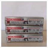 WINCHESTER 20 GAUGE SLUGS ** 3 BOX LOT