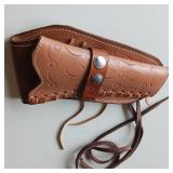 Hand crafted by Wayne West Authentic Leather Holster