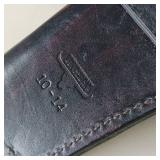 Authentic Leather Holster:  10-14