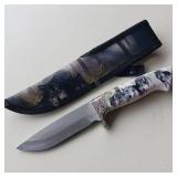 4 Wolves on one Knife!