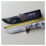 4 Wolves on one Knife!