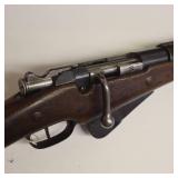 Vintage 8mm Lebel French WWI / WW2 rifle w/saddle ring