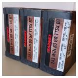 243 80 grain TTSX BT ** lot of 3 boxes