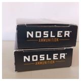 NOSLER Ballistic Tip ** Varmint ammunition ** 204 Ruger 40 gr ** BTV ** lot of 2 boxes