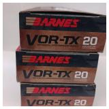 BARNES VOR-TX ** 243 win 80 gr ** TTSX BT ** lot of 3 boxes