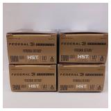 FEDERAL PERSONAL DEFENSE ** 9mm LUGER ** 147 grain ** HST ** lot of 4 boxes