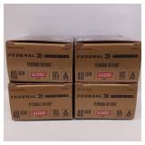 FEDERAL PREMIUM PERSONAL DEFENSE ** 40 S&W 165 GRAIN ** Lot of 4 boxes