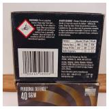 FEDERAL PREMIUM PERSONAL DEFENSE ** 40 S&W 165 GRAIN ** Lot of 4 boxes