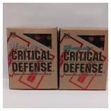 HORNADY CRITICAL DEFENSE ** 45 AUTO ** 185 gr FTX ** BRASS CASE ** LOT OF 2 BOXES