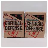 CRITICAL DEFENSE ** 45 AUTO HORNADY ** 186 gr FTX BRASS CASE ** lot of 2 boxes
