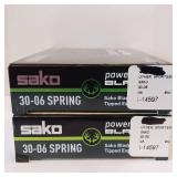 SAKO 30-06  SPRING POWERHEAD BLADE ** lead free hunting, lot of 2 boxes