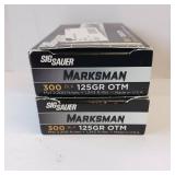 SIG SAUR SUBSONIC MARSKMAN 300 BLACK ** 125 gr OTM ** 2 BOX LOT