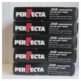 PERFECTA .308 WINCHESTER 150 gr SOFT POINT BRASS CASE ** lot of 5 boxes