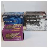 223 REM (5.56x45mm) - MIXED LOT - 150 ROUNDS TOTAL - FEDERAL - GOLDEN BEAR - AMERICAN EAGLE