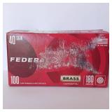 Federal Champion 40 S&W 180 Grain FMJ - 100 Rounds