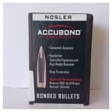50 rounds - 7mm - Nosler Accubond (.284) - Spitzer - 160gr Bullets