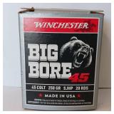 Winchester - Big Bore 45 - 45 COLT - 250GR - SJHP - 20 rounds