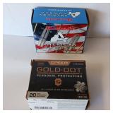 40 S&W - 180GR - 2 box lot - Hornady - Speer Gold DOt - Personal Protection - 40 rounds total