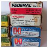 12 Guage Mixed Lot - Rifled Slugs - Federal - Winchester - Hornady - Remington