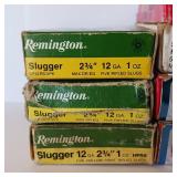 12 Guage Mixed Lot - Rifled Slugs - Federal - Winchester - Hornady - Remington