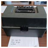 100 rounds total - 12Ga. Shells with 100count Shotshell Storage box