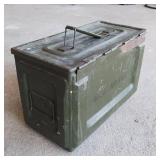 Metal Ammunition Box - Latch Lid - Ammo Box - 50Cal. M2 - Water resistant Seal Lid - GeoCache Stash Box