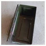 Metal Ammunition Box - Latch Lid - Ammo Box - 50Cal. M2 - Water resistant Seal Lid - GeoCache Stash Box