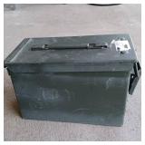Metal Ammunition Box - Latch Lid - Ammo Box - GeoCache Box - Water resistant Seal Lid