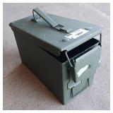 Metal Ammunition Box - Latch Lid - Ammo Box - GeoCache Box - Water resistant Seal Lid