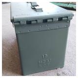 Metal Ammunition Box - Latch Lid - Ammo Box - GeoCache Box - Water resistant Seal Lid
