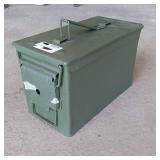 Metal Ammunition Box - Latch Lid - Ammo Box - GeoCache Box - Water resistant Seal Lid