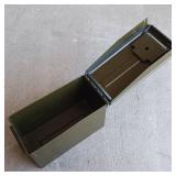 Metal Ammunition Box - Latch Lid - Ammo Box - GeoCache Stash Box - Water resistant Seal Lid