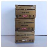 Federal Premium Ammo - 40 S&W - HST - 180Gr. Personal Defense - 3 boxes (60 rounds total)