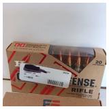 223 REM - 55Gr. Frontier & Hornady (3 boxes) 60 rounds total