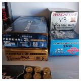 Mixed LOT - Various Ammunition - Full & Partial Boxes - 9mm Magazine and More - 6.5, 12Ga, 308, 44, 40, 223, 5.45 +