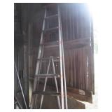 10ft wooden step ladder...