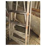 10ft wooden step ladder...
