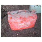 Metal 6-gallon boat gas can tank...
