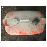 Metal 6-gallon boat gas can tank...