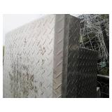 Diamond plate full size metal truck...