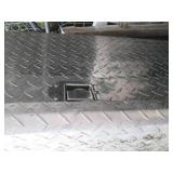 Diamond plate full size metal truck...