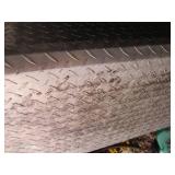 Diamond plate full size metal truck...