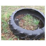 Tractor tire Sandbox or Garden bed ...